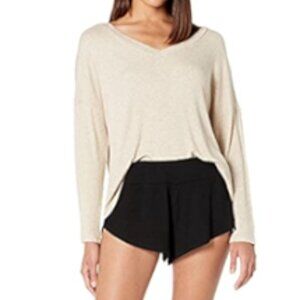 Eberjey "Elon" v neck Rib Pullover